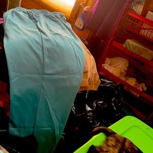 PANTS-Soft Polished Cotton Trouser Pants-Elastic